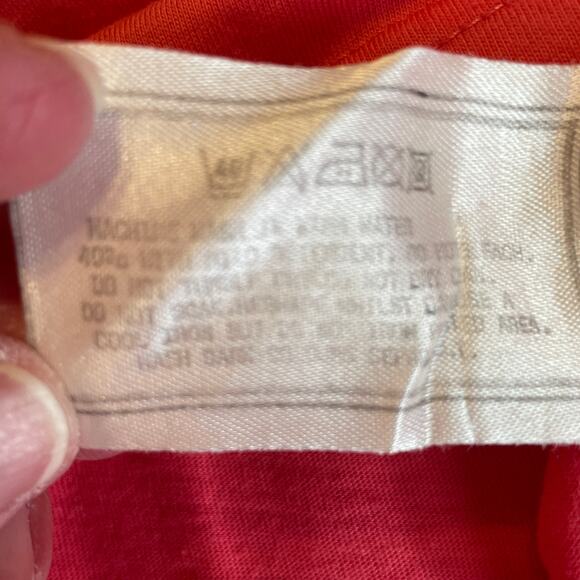 JUMPERS Coral White Zebra Crossing Graphic Short Sleeve T-Shirt Top M - Picture 8 of 10